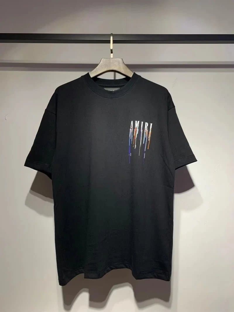 Amiri Graphic Tee Splatter Print — 15