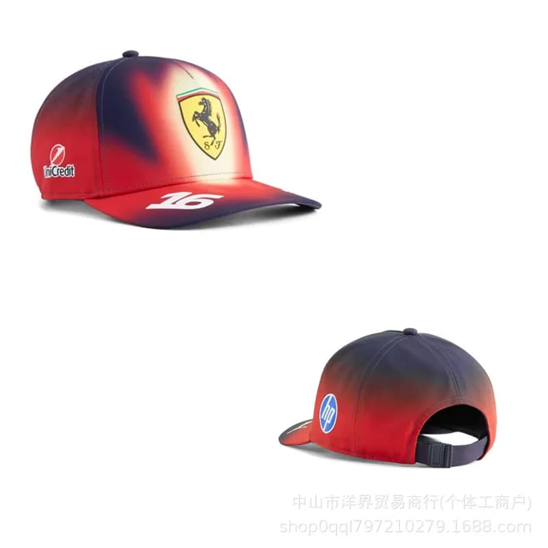 Ferragamo Snapback Cap Ferrari Gradient