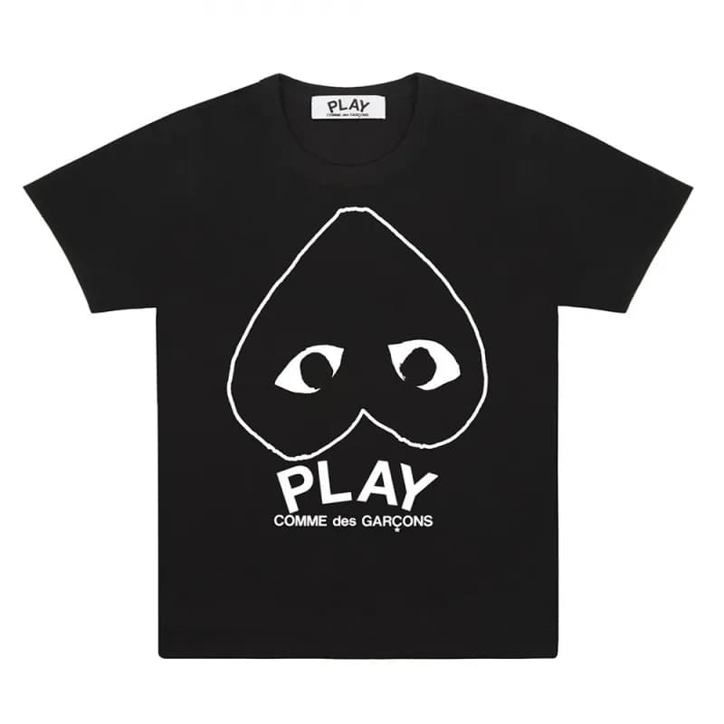 Comme des Garçons Heart Eyes Tee Play Logo