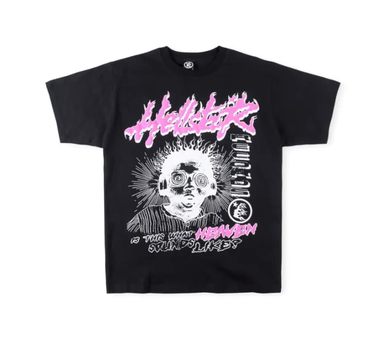 Joggers Hellstar Logo Print — 72