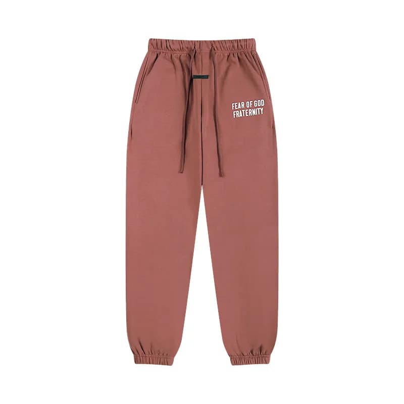 Fear of God Jogger Fraternity Logo