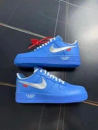 Nike × Off-White Air Force 1 Low The Ten — 尺码备注 · 空军OW联名蓝色艺术馆CI1173-400