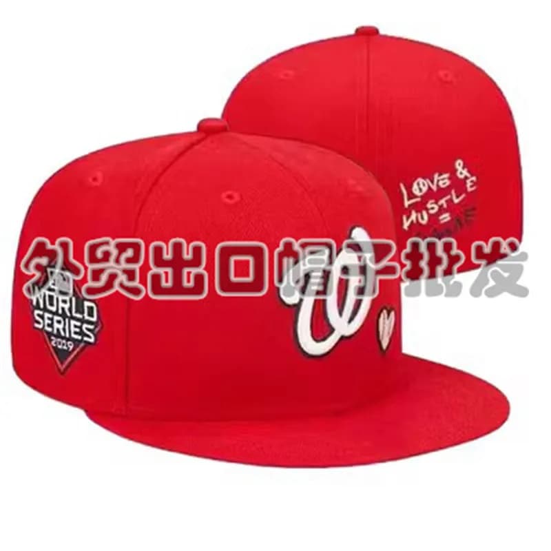 New Era × MLB 59FIFTY Cap Dodger Stadium 50th Anniversary — 红色W