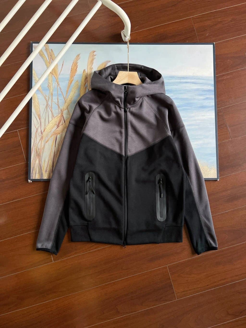 Nike Tech Fleece Hooded Jacket Color-Blocked
