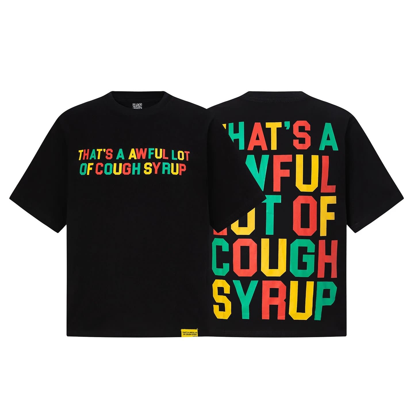 Drew House Graphic T-Shirt That's A Awful Lot Of Cough Syrup