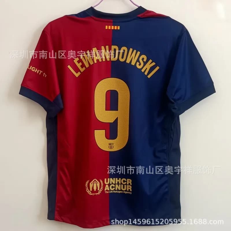 FC Barcelona Home Jersey Lewandowski #9