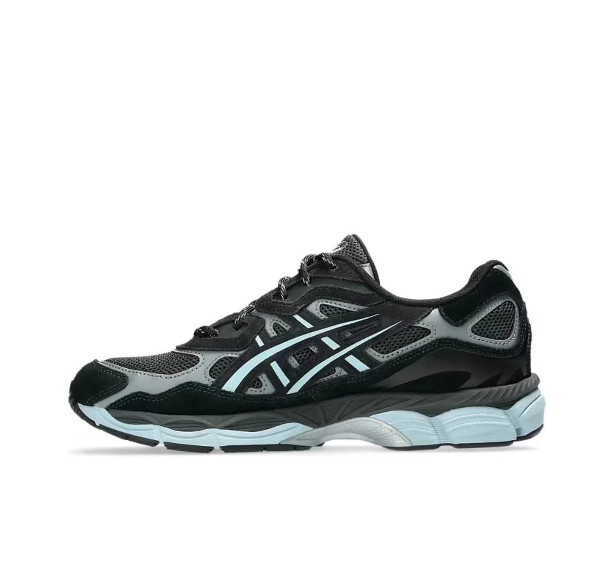 Asics Gel-1130 Black Silver — 黑藍色