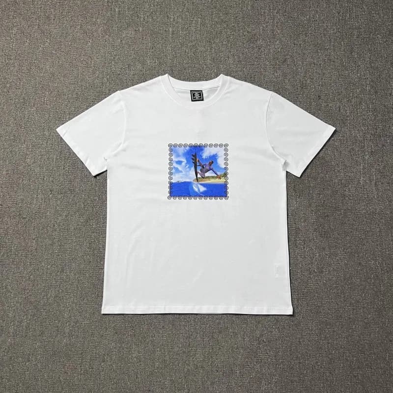 Anti Social Social Club Graphic Tee Sun Logo — AD20白色