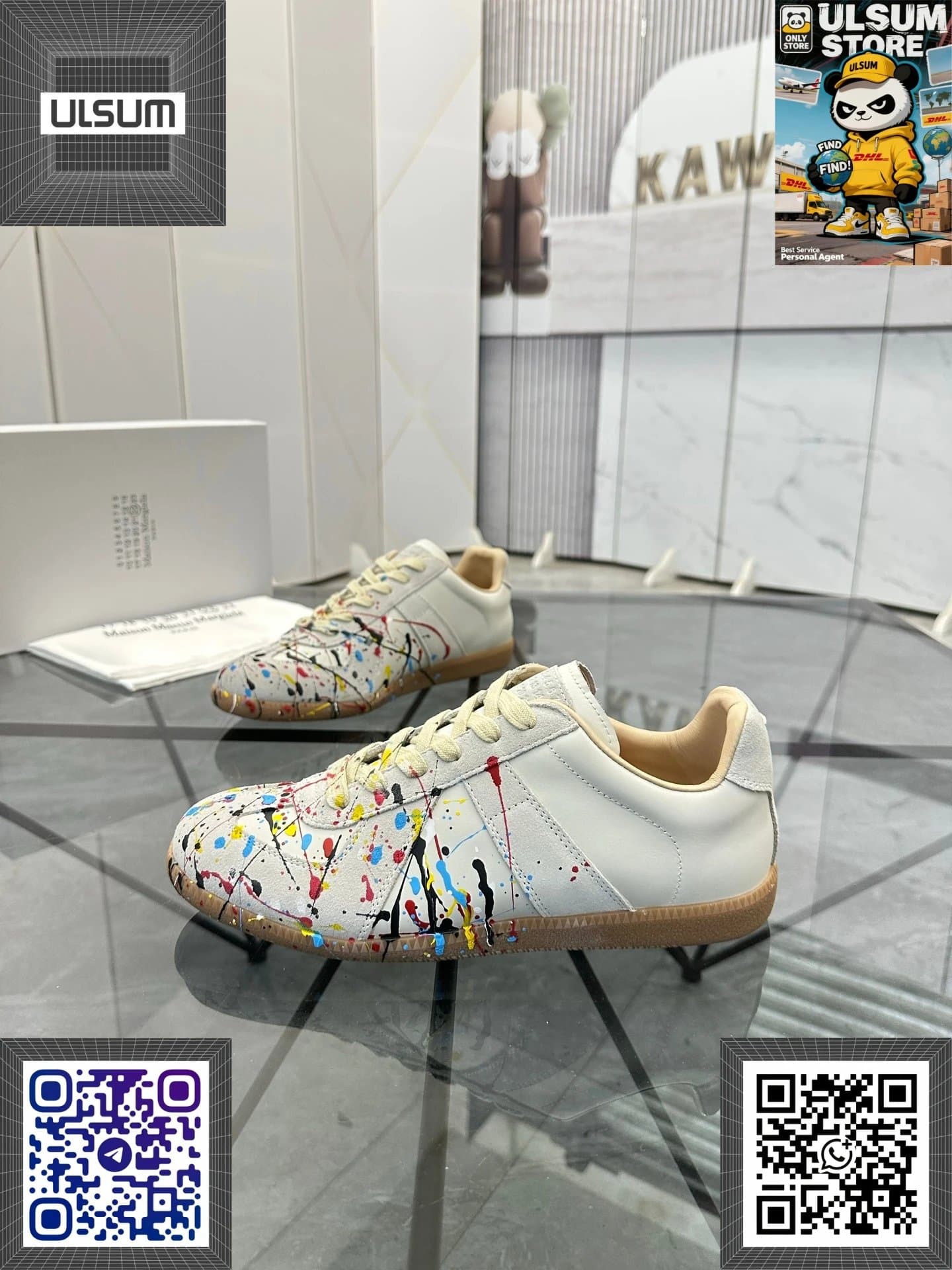 Maison Margiela Future Sneaker Lime Yellow — 16