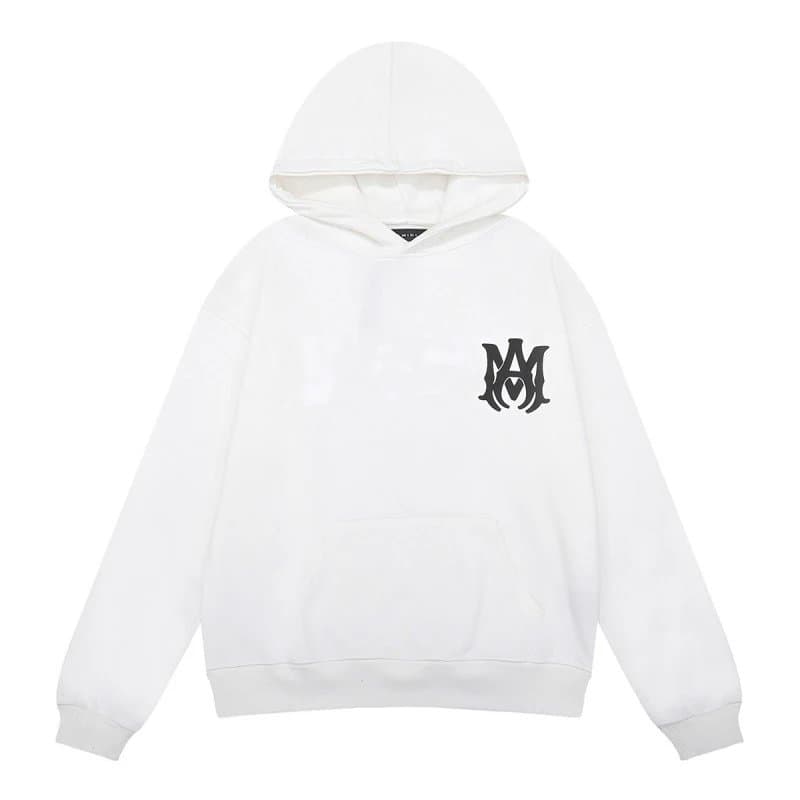 Amiri Hooded Sweatshirt Imagination and Dreams Graphic — 9220# White