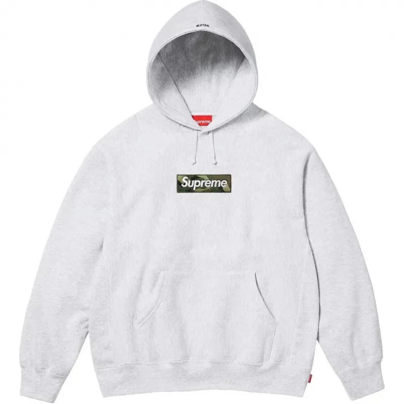Supreme Logo Sweatpants Brown — 迷彩灰色