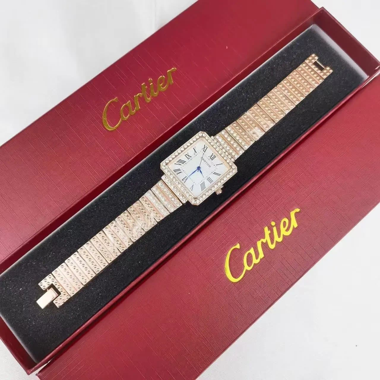 Cartier Tank Française Diamond-Set