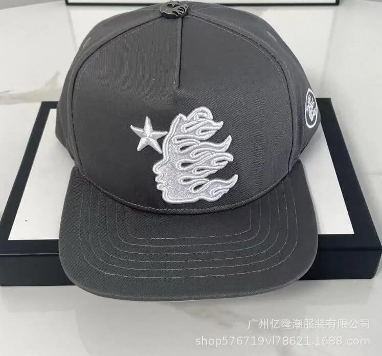 Chrome Hearts Snapback Cap Flame Star Embroidery