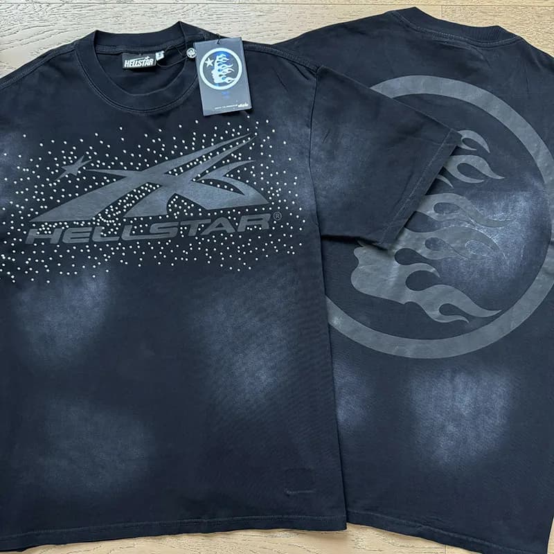 Hellstar Graphic Tee Flame Logo