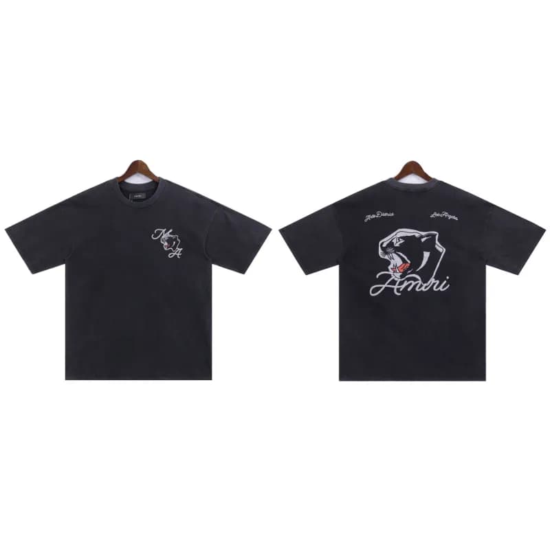 Amiri Graphic Tee The Good Life — 2258-黑