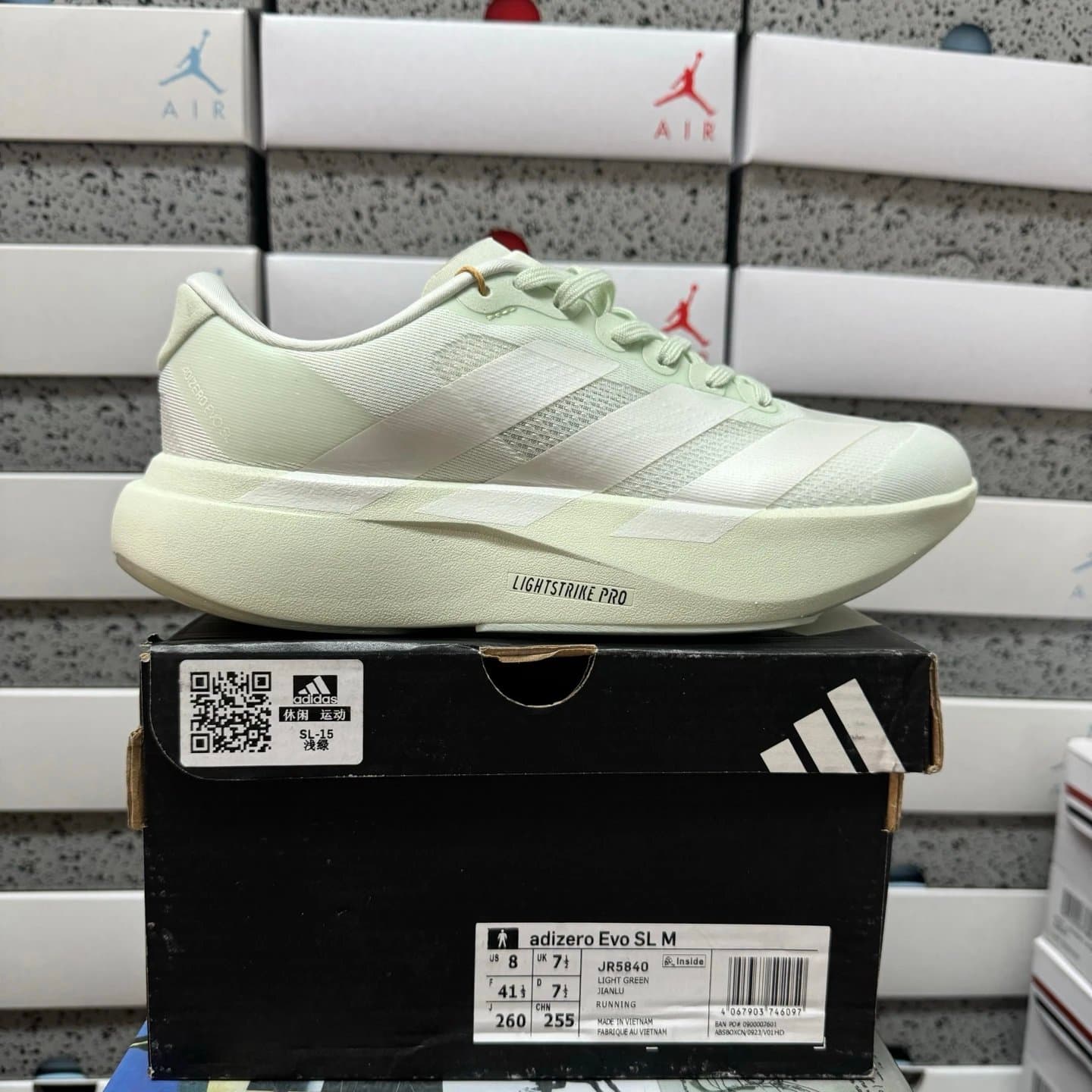Adidas adizero Evo SL Light Green