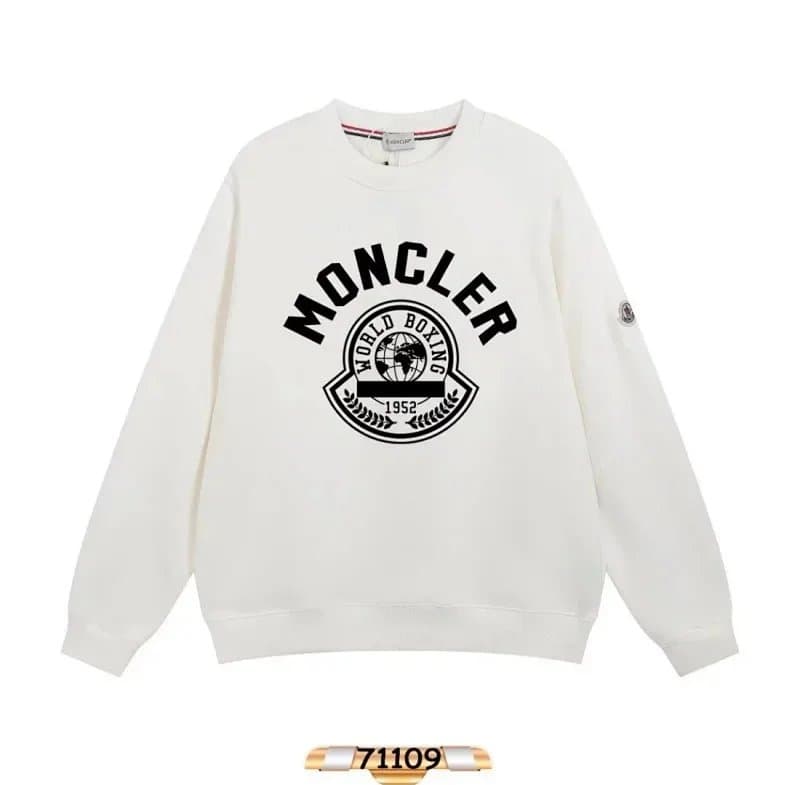 Moncler Crewneck Sweatshirt Logo Patch — 48