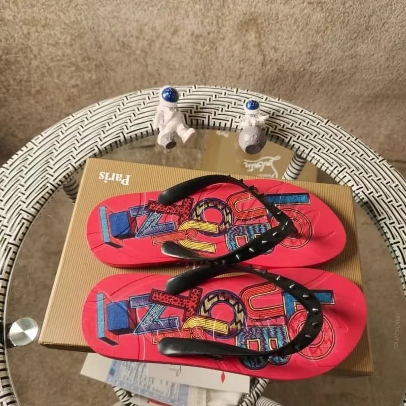 Christian Louboutin Flip-Flop Graphic Print