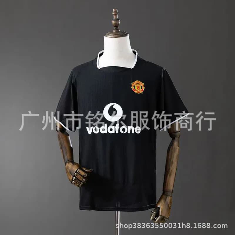 FC Barcelona Home Jersey 2007-08 UNICEF Edition — 0304曼L客场黑