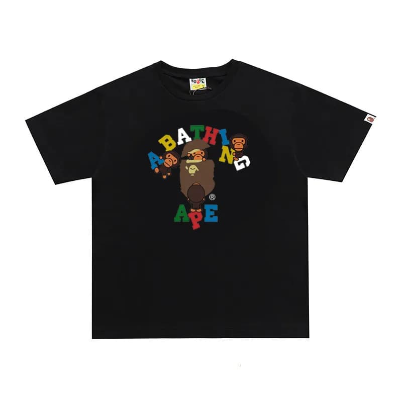 BAPE Ape Head Tee White Ape Head — D765黑色