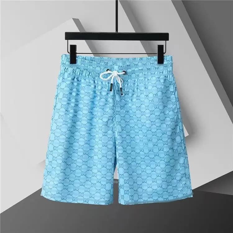 Gucci GG Print Swim Shorts Light Blue Monogram