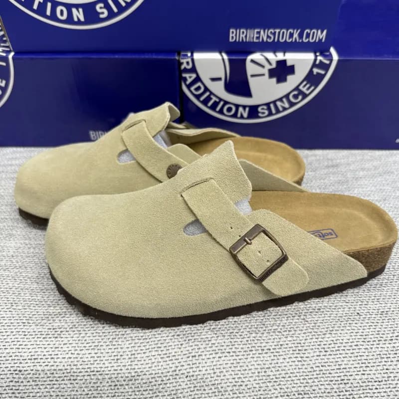 Birkenstock Arizona Suede — Khaki