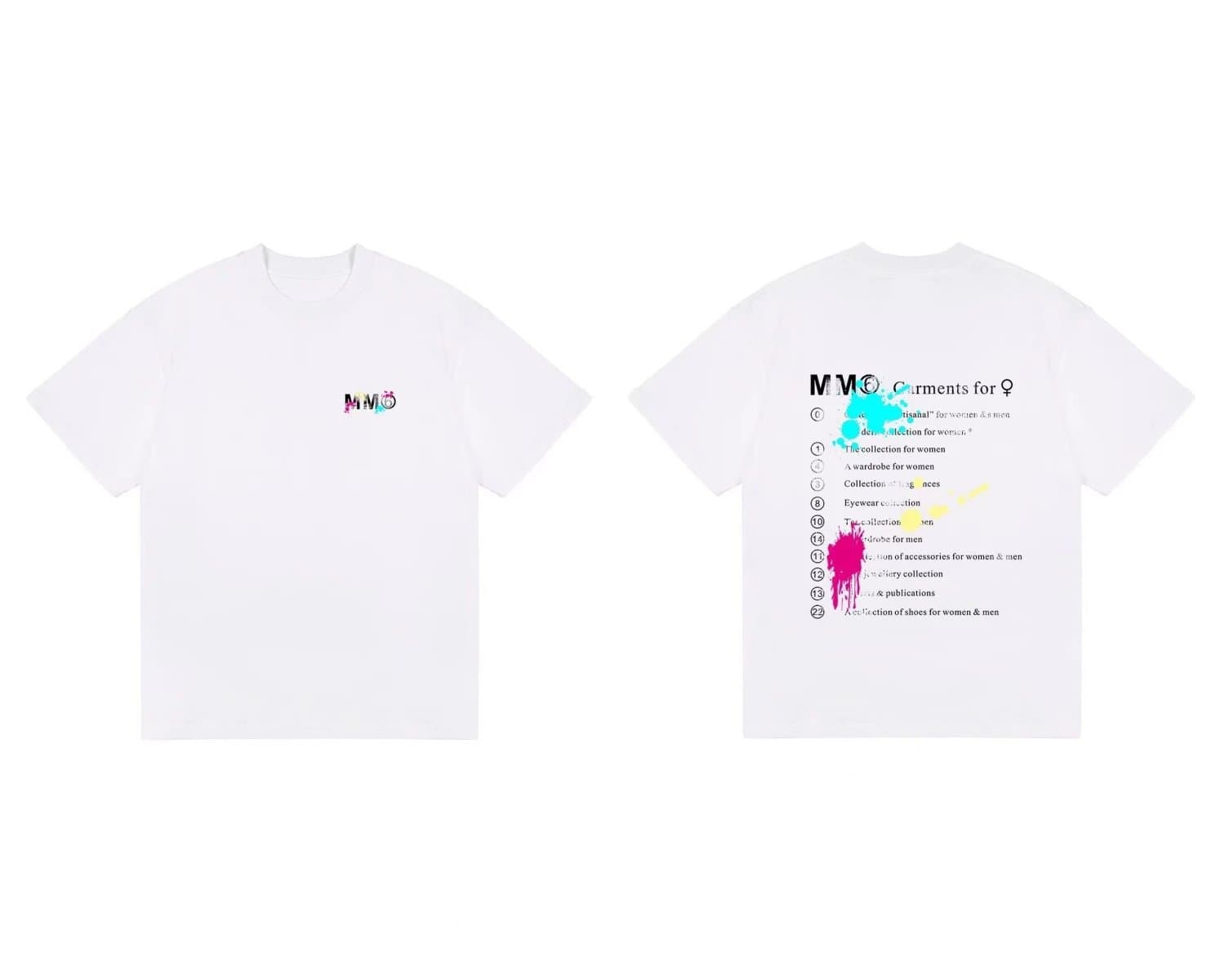 Maison Margiela Numbered Tee Black Print — 6
