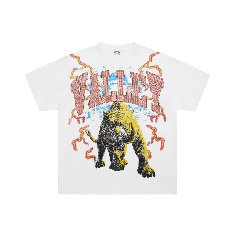Valentino Graphic Tee Valley Tiger Print