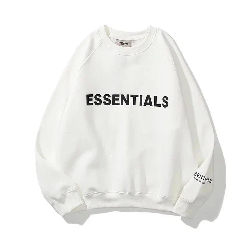 Fear of God Essentials Hooded Sweatshirt Essentials Logo — 1 *Top quality