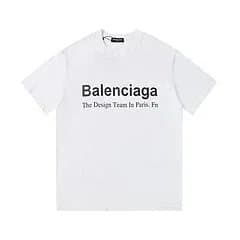 Balenciaga Logo T-Shirt Double Logo Gradient — 12