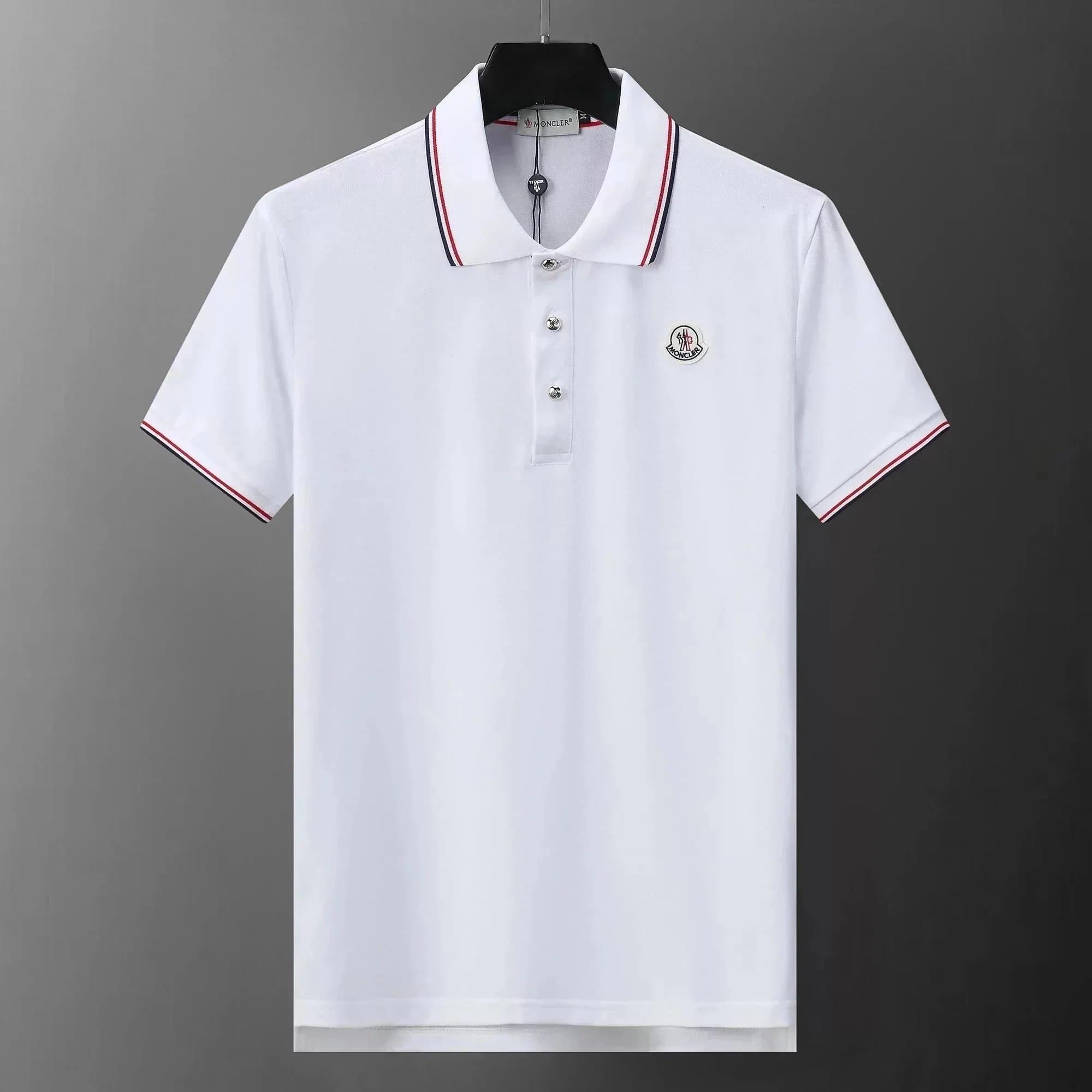 Moncler Polo Shirt Logo Patch — LGKK -10