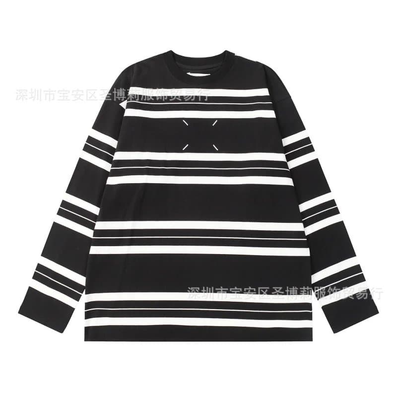 Maison Margiela Numbered Shirt Back Print — 6351黑色