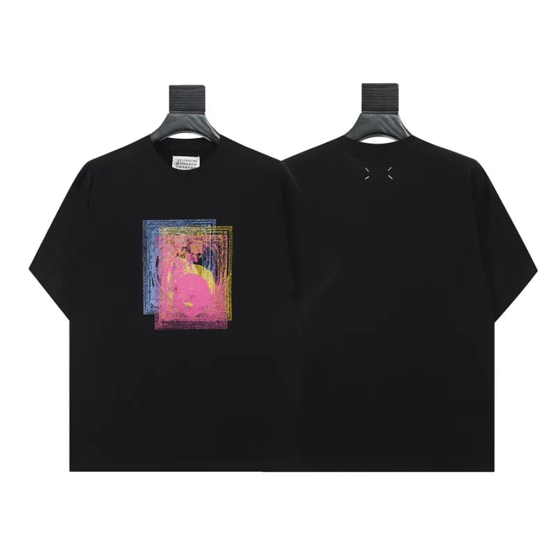 Tommy Hilfiger Graphic Tee Maison Margiela x Tommy Cash — 7018黑