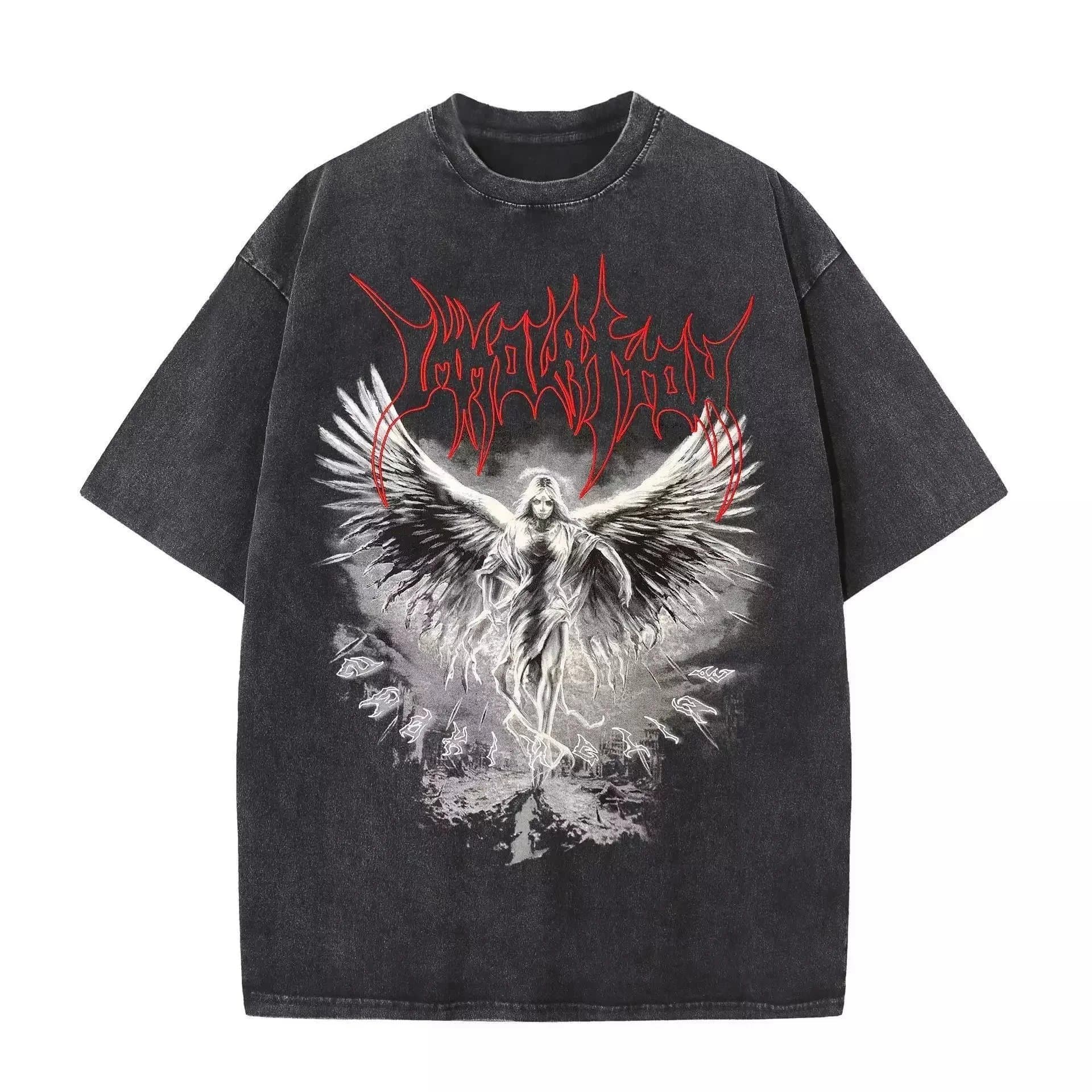 Sp5der Graphic Tee Star S Logo — 22黑色