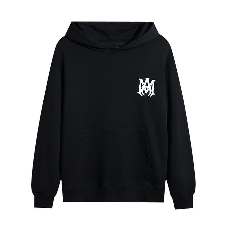 Hoodie Amiri Script Logo — 9002黑色