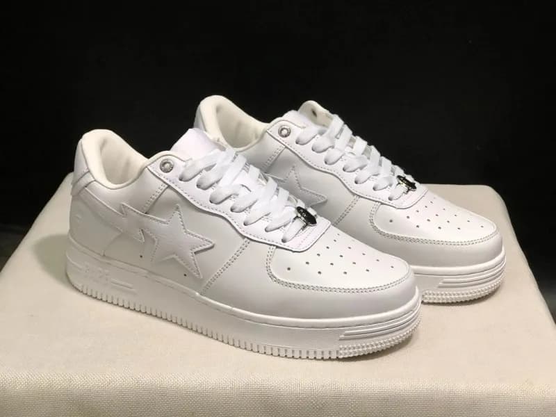 Bape Sta Triple White
