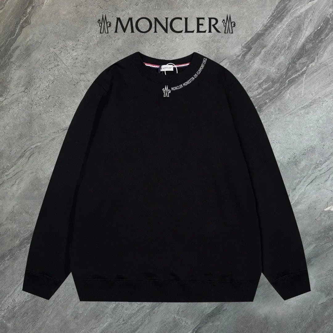 Moncler Crewneck Sweatshirt Logo Neckband — 32