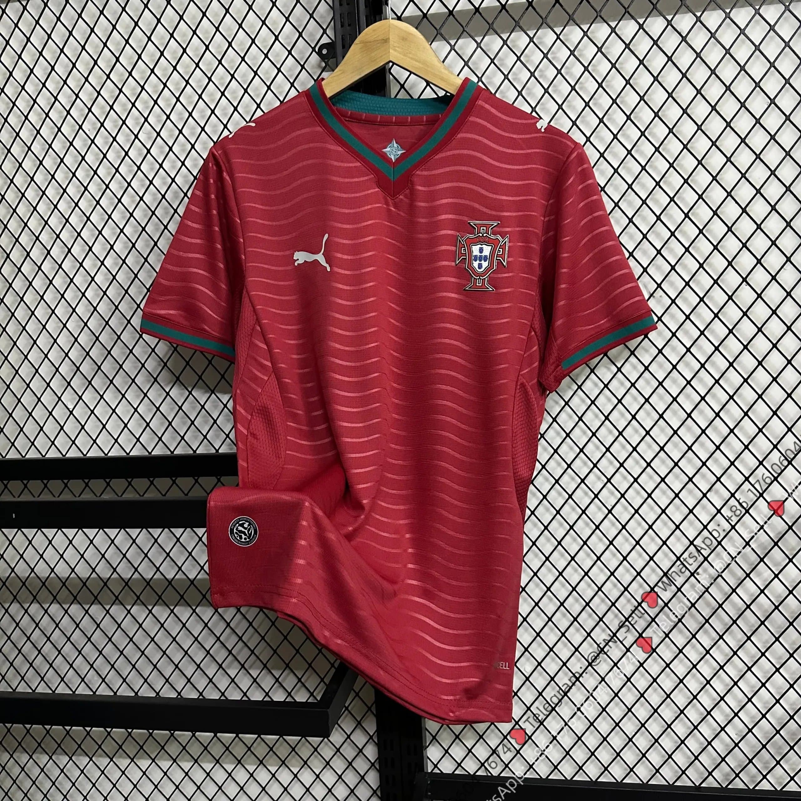 Adidas Spain Home Jersey 2024 — 26-27葡萄牙主场