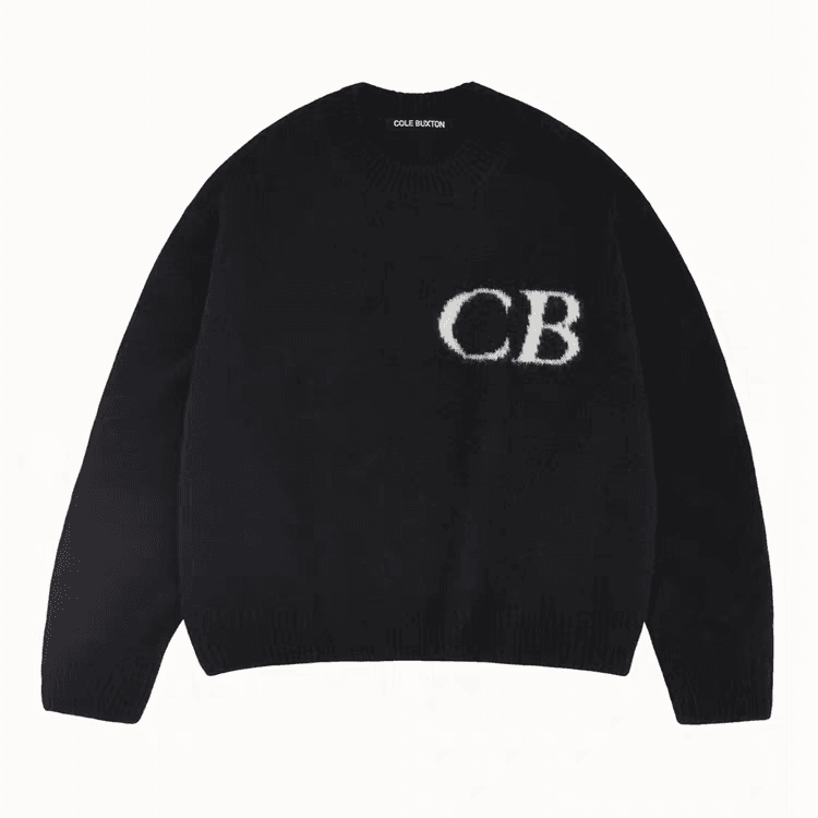 Cole Buxton CB Logo Sweater Oversized Knit — Cole Buxton 1
