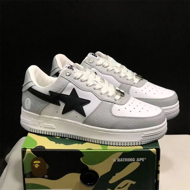 BAPE Air Force 1 Low Camouflage Star — A23