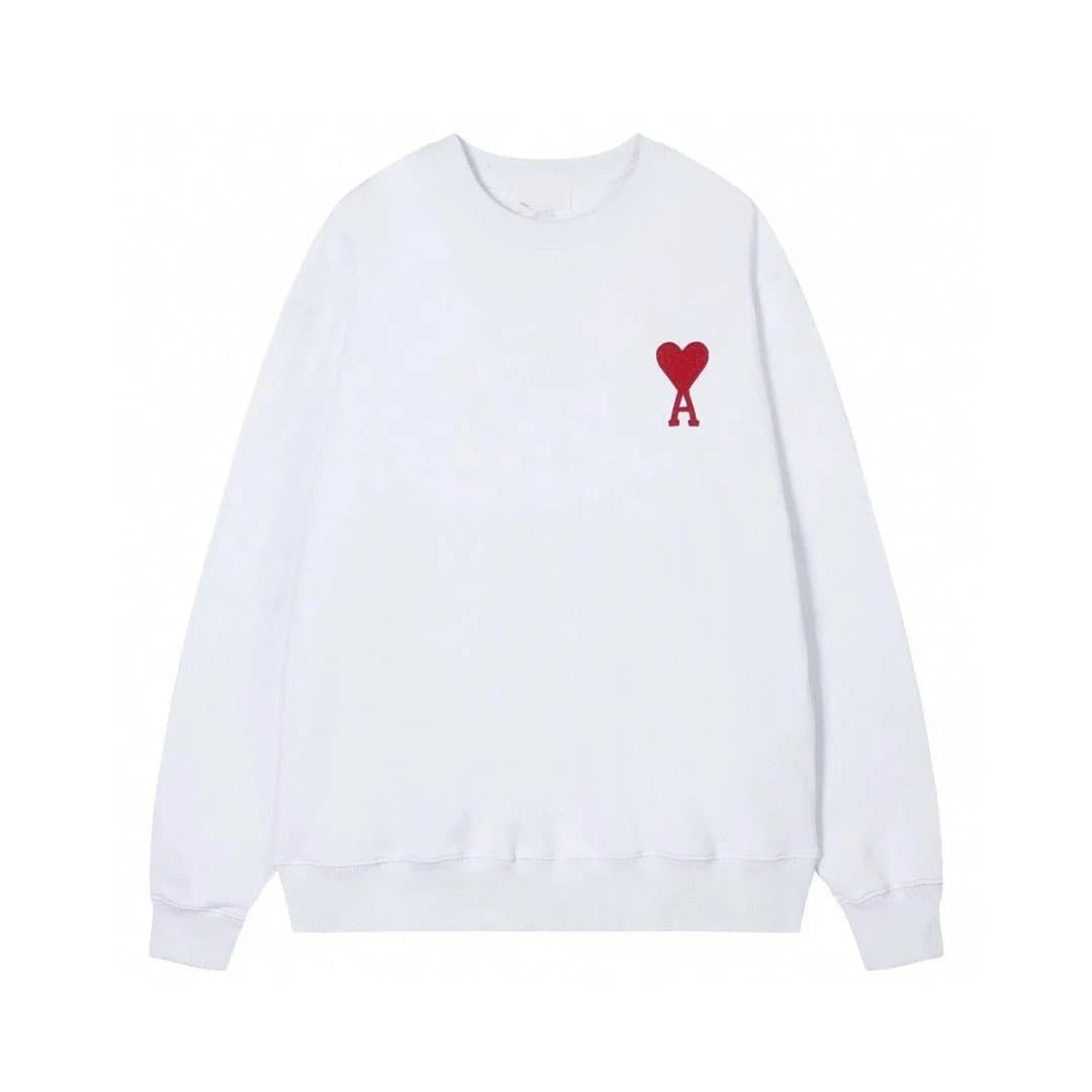 Amiri Crewneck Sweatshirt Heart Logo