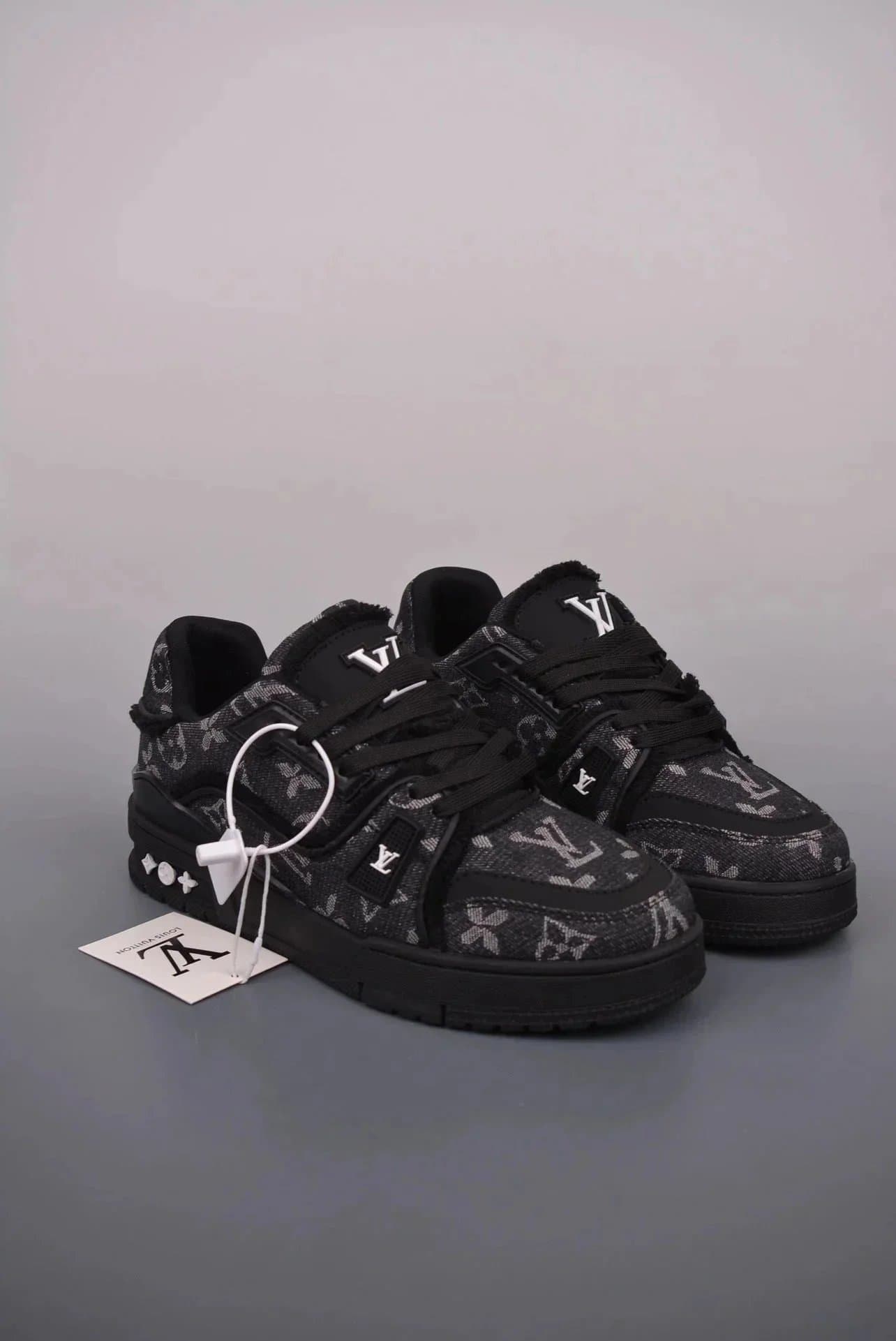 Louis Vuitton LV Trainer Monogram Denim