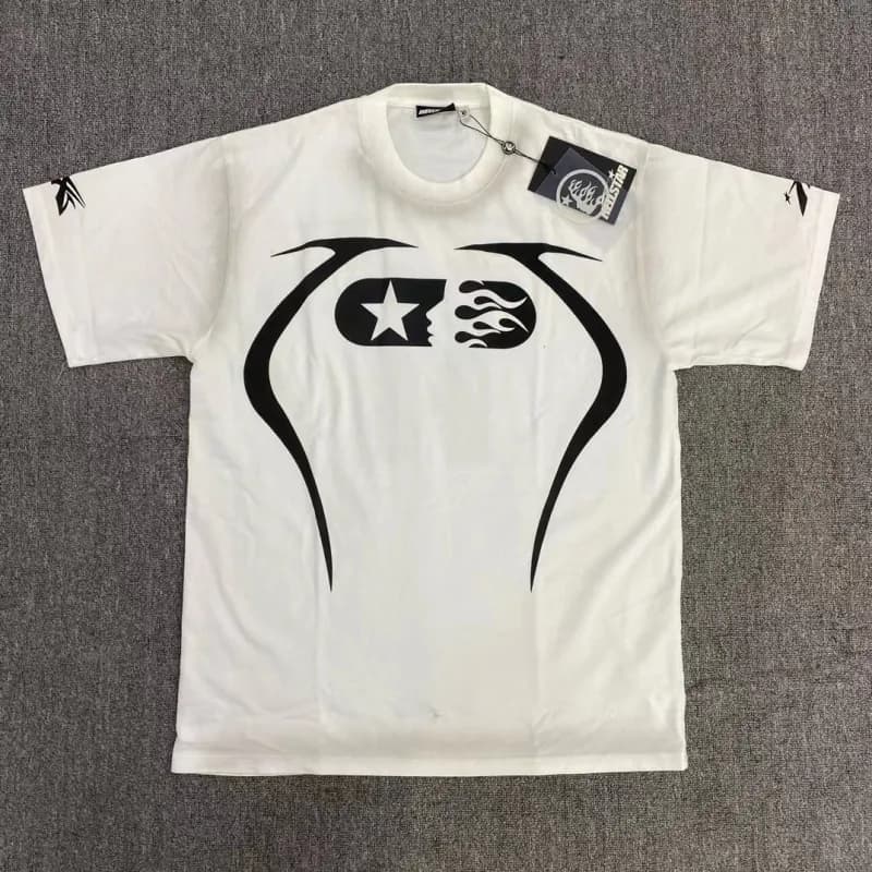 Hellstar Graphic Tee Alien Face Print — 84