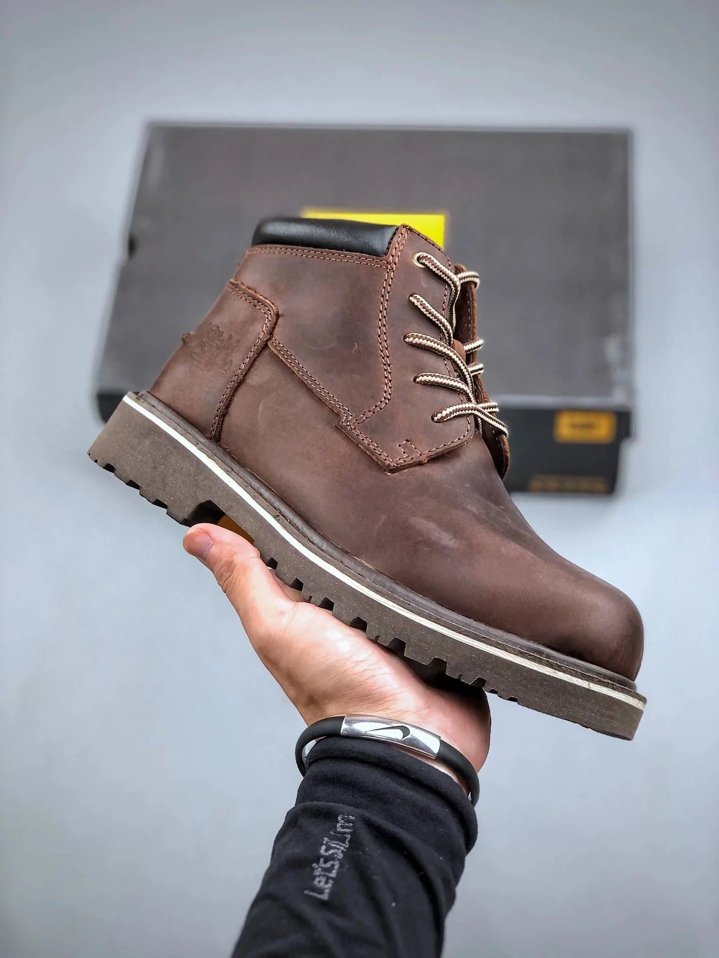 Dr. Martens Work Boot Wheat Suede — 31