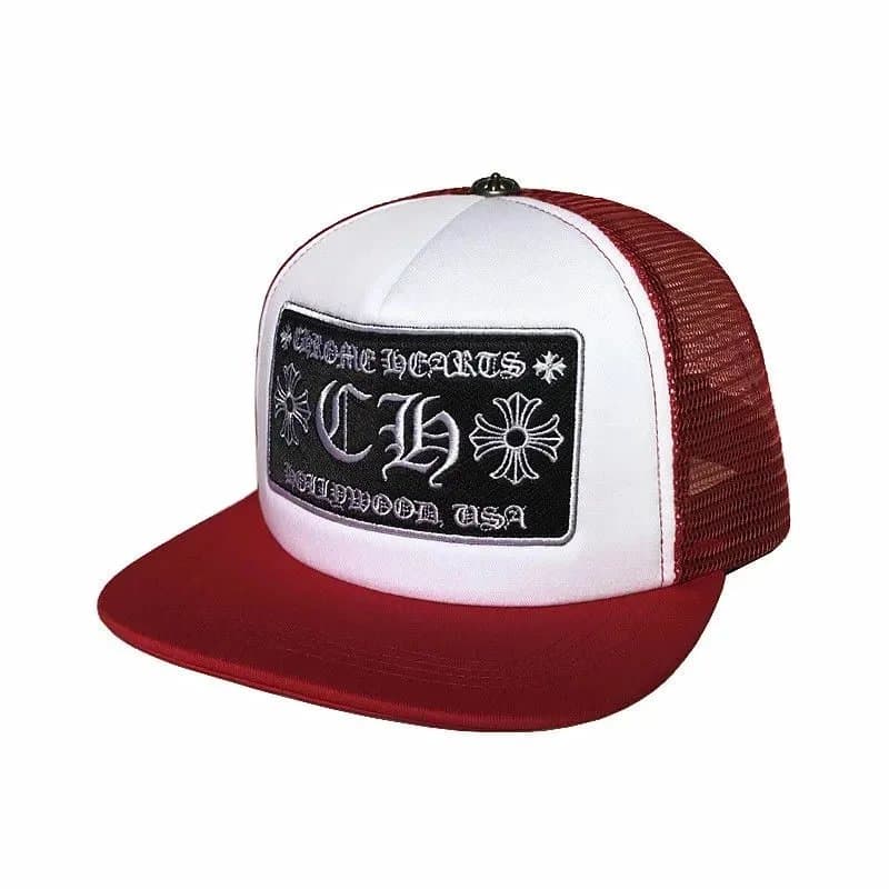 Chrome Hearts Trucker Hat Multi-Cross Embroidery — 31