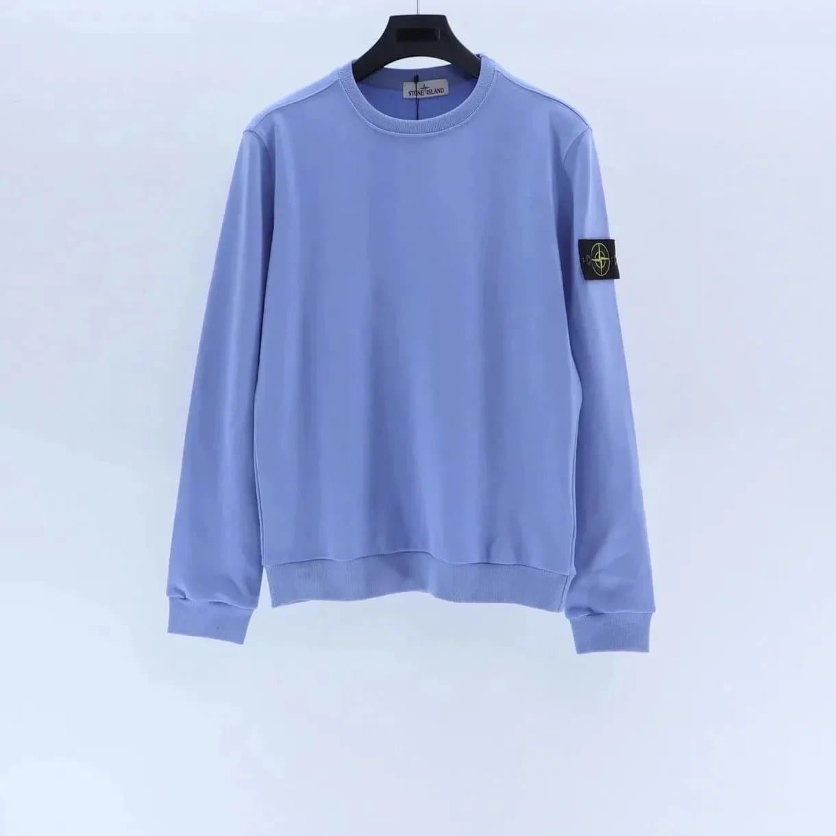 Stone Island Crewneck Sweatshirt Light Blue