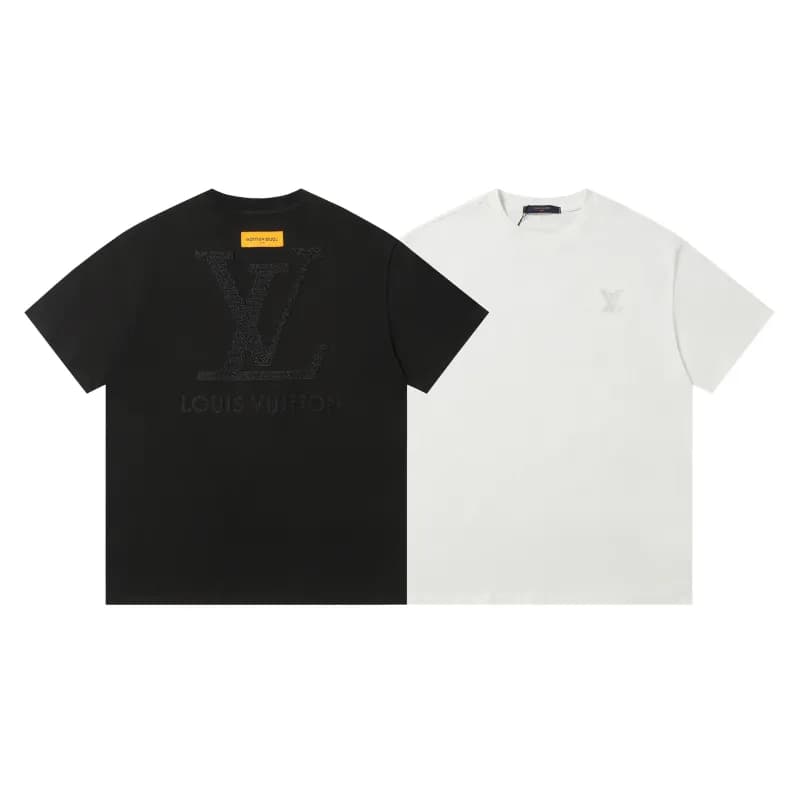 Louis Vuitton LV Logo T-Shirt Embroidered Monogram