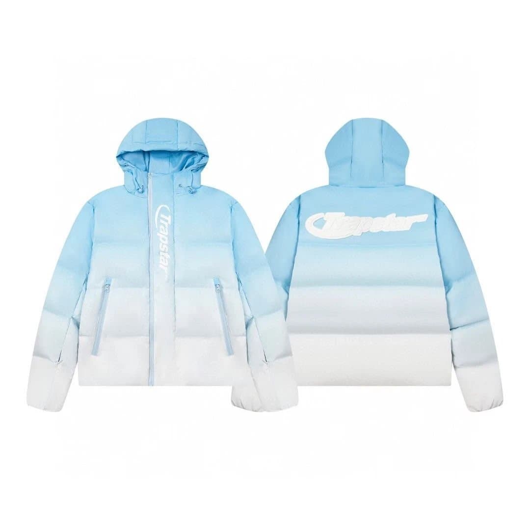 Trapstar Puffer Jacket Gradient Blue