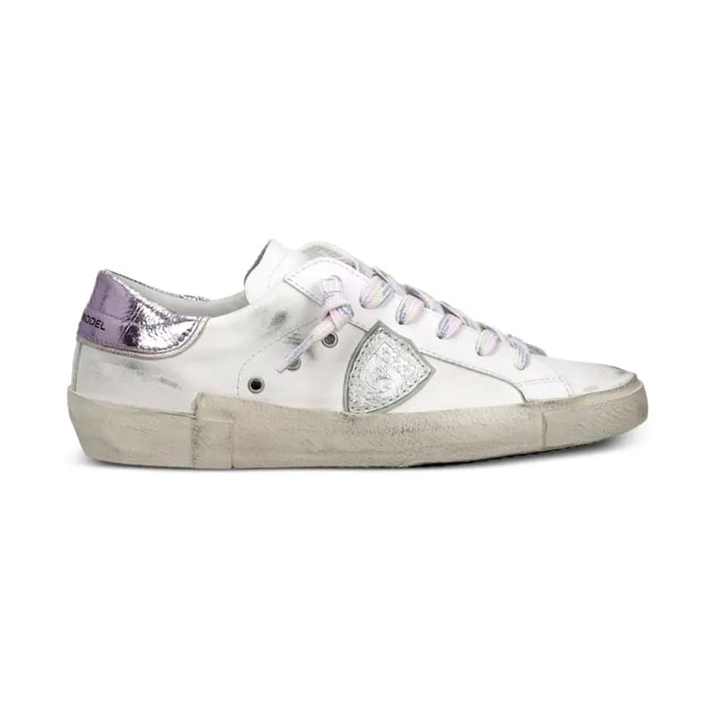Philipp Plein Superstar Low Distressed Metallic
