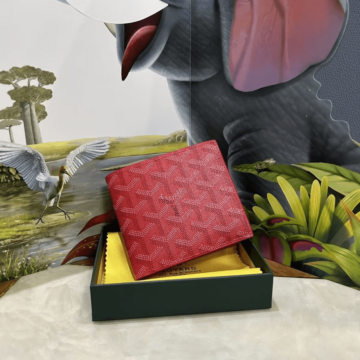 Goyard Card Holder Saint Louis Pattern — 19